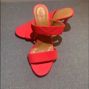 Neon Pink J Crew Heels